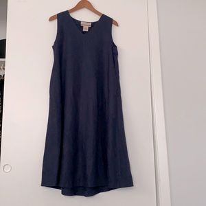 COPY - Philosophy Linen Midi Dress with Pockets